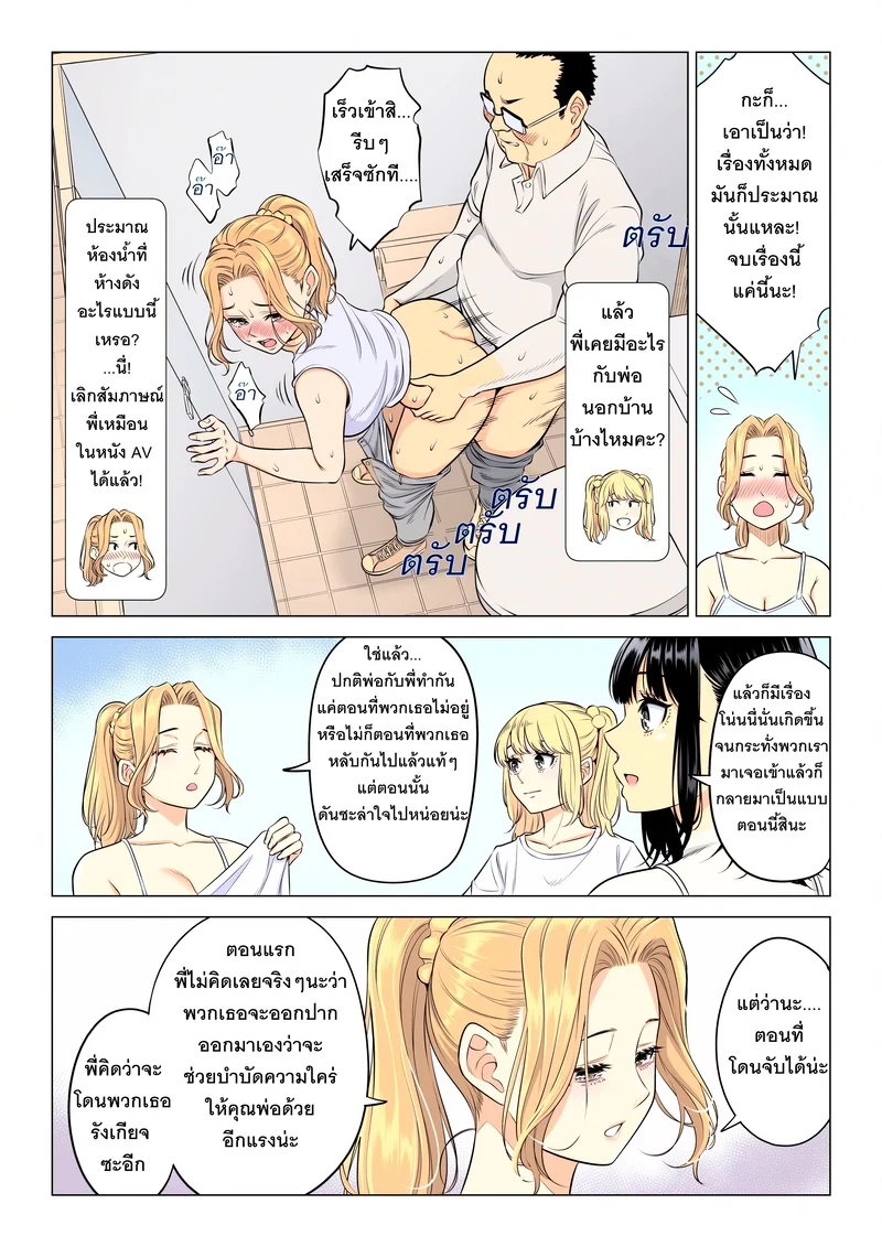 อ่านโดจิน หน้าที่บำบัดความใคร่ให้พ่อบุญธรรมของพวกเราสามพี่น้อง แปลไทย